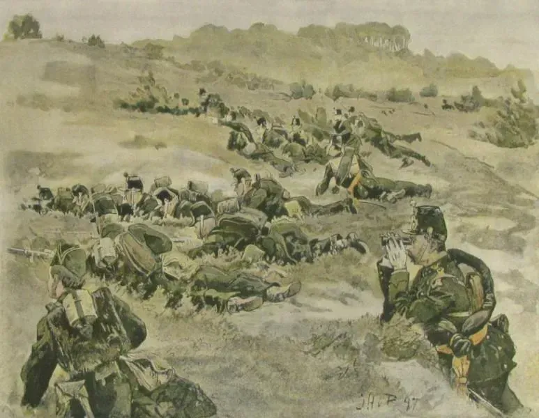 Nederlandse uniformen 1799 - plaat 2